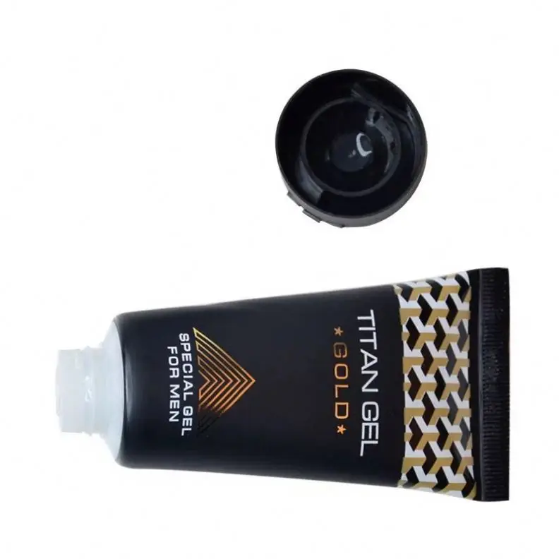 Original White Tube Titan Gel Gold Russian Cream