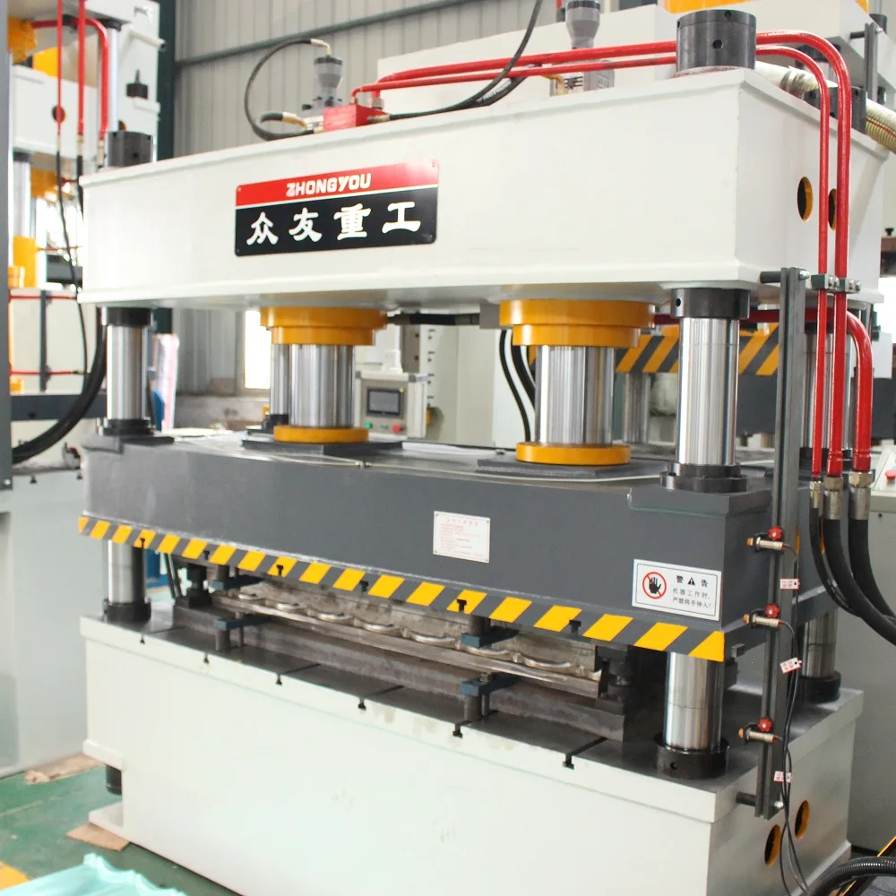 315 ton color stone tile pressure type hydraulic press four-column press