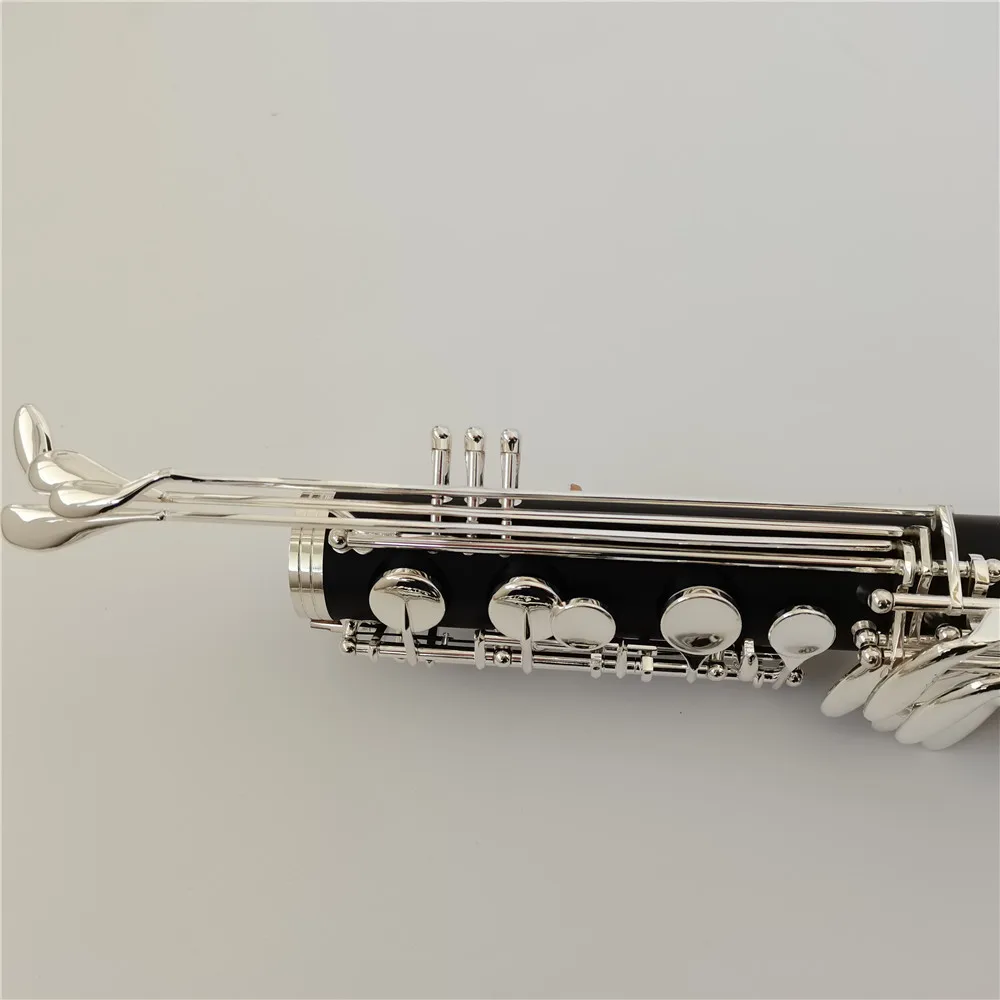 double register key Low Eb Bass Clarinet with Baige good case