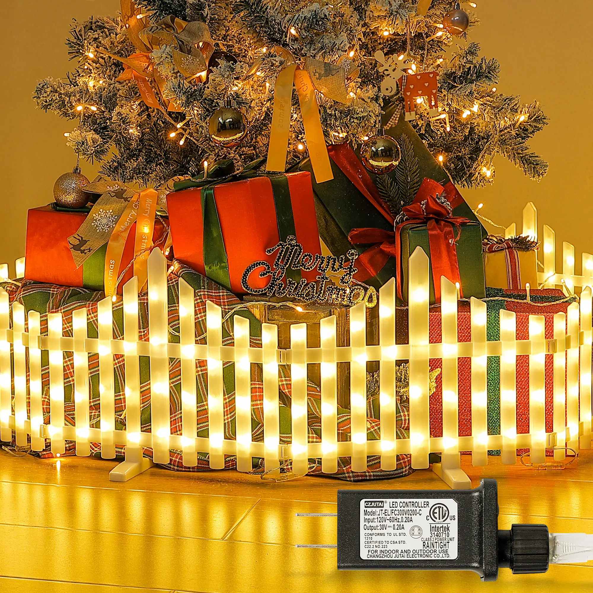 Водонепроницаемые уличные фонари на солнечной батарее Праздничные рождественские украшения садовая лампа для моделирования склада