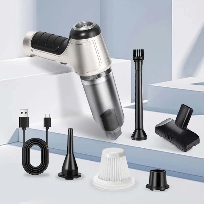 Car Wireless Vacuum Cleaner 3 in 1 Handheld Mini Dry And Wet Car Vacuum Cleaner