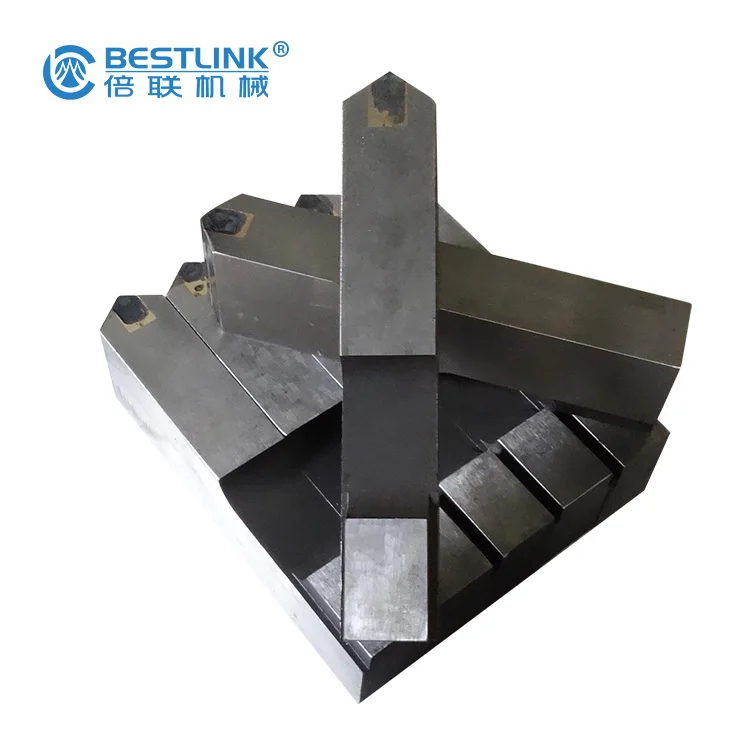 Hydraulic Stone Guillotine Blade Teeth for Granite and Marble Cutting