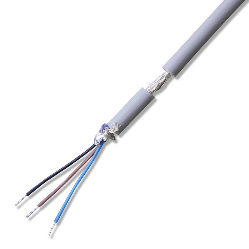 18 20 22 24 26 28 AWG 2 3 4 5 6 7 8 10 cores signal cable Copper Wire conductor shielded Cable