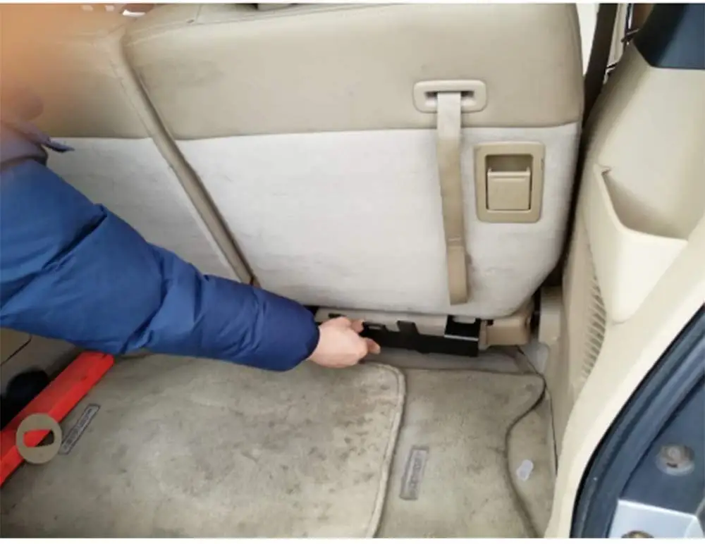 Isofix interface modifies latch holder surface mount latch connectors
