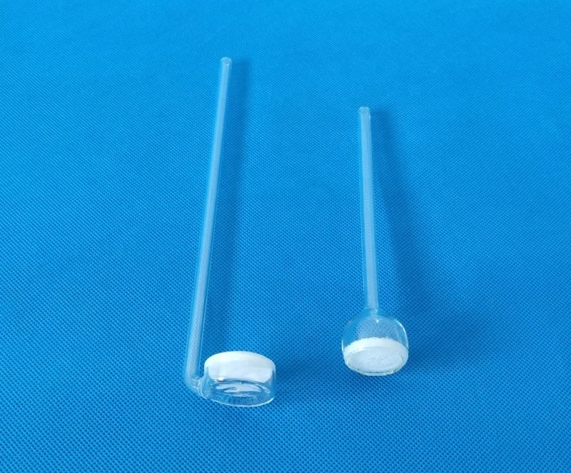 OEM mold develop custom manufacture sintered glass product Fritted glass filter candle tube rod