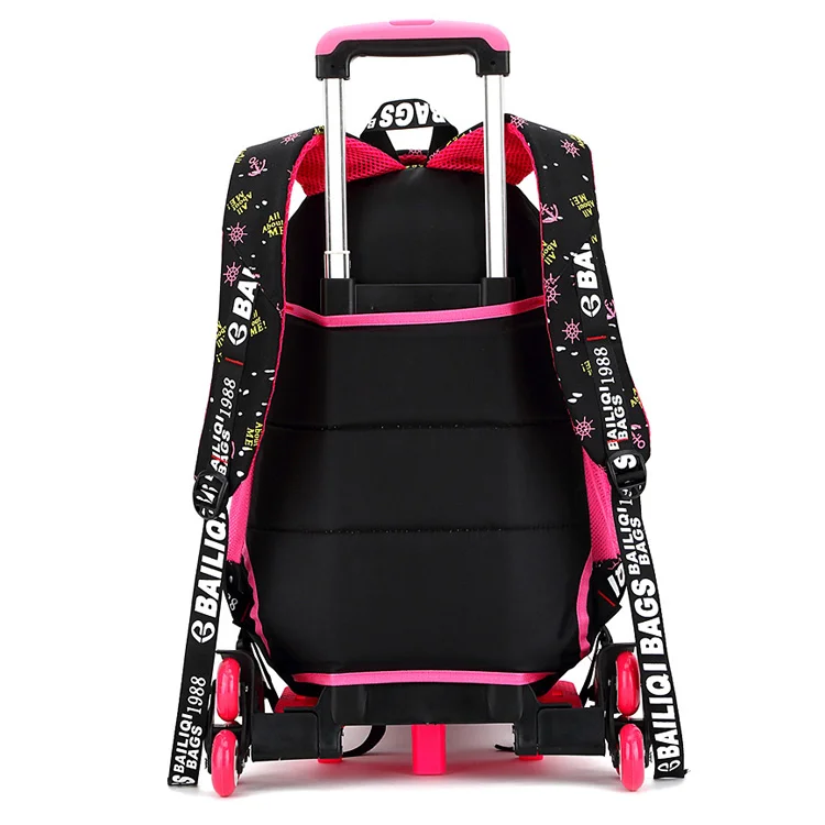 Kids backpacks for school children trolley bag for girls book bags kids trolley backpacks trolley school bag