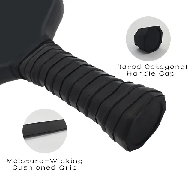 High Quality T700 Graphite Fiberglass Surface PP inner core usapa approved Lightweight Pick Game Accessories  Pickleball Paddles