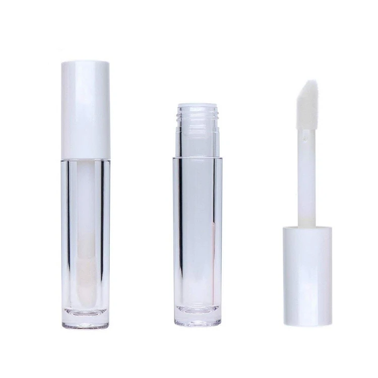 Transparent Cosmetic Package Plastic Diy Empty Lip Gloss Tube