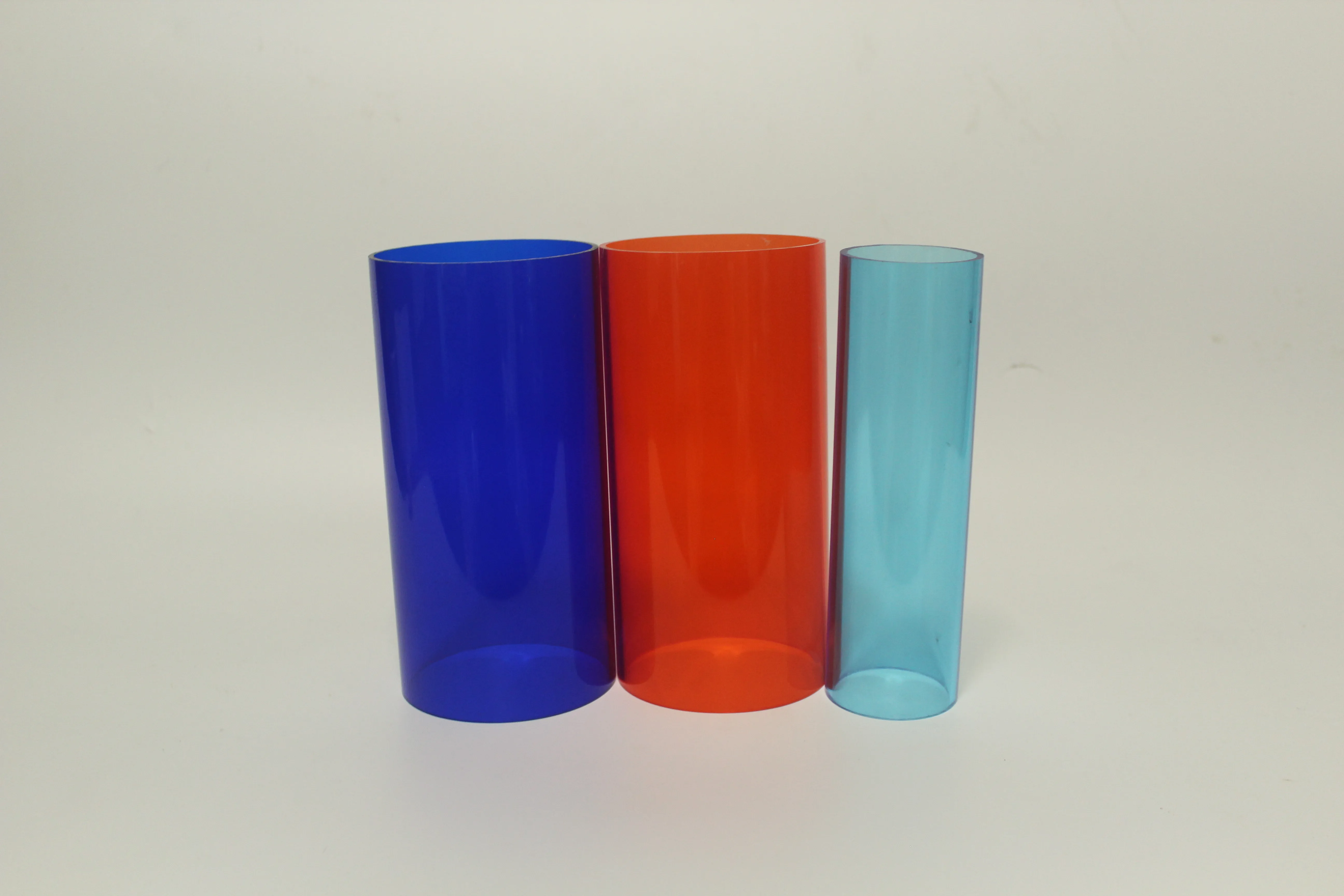 Ning E-Plastics Large Clear Acrylic Tube Colored Pmma Acrylic Tube  Acrylic Tube For Lighting Decoration