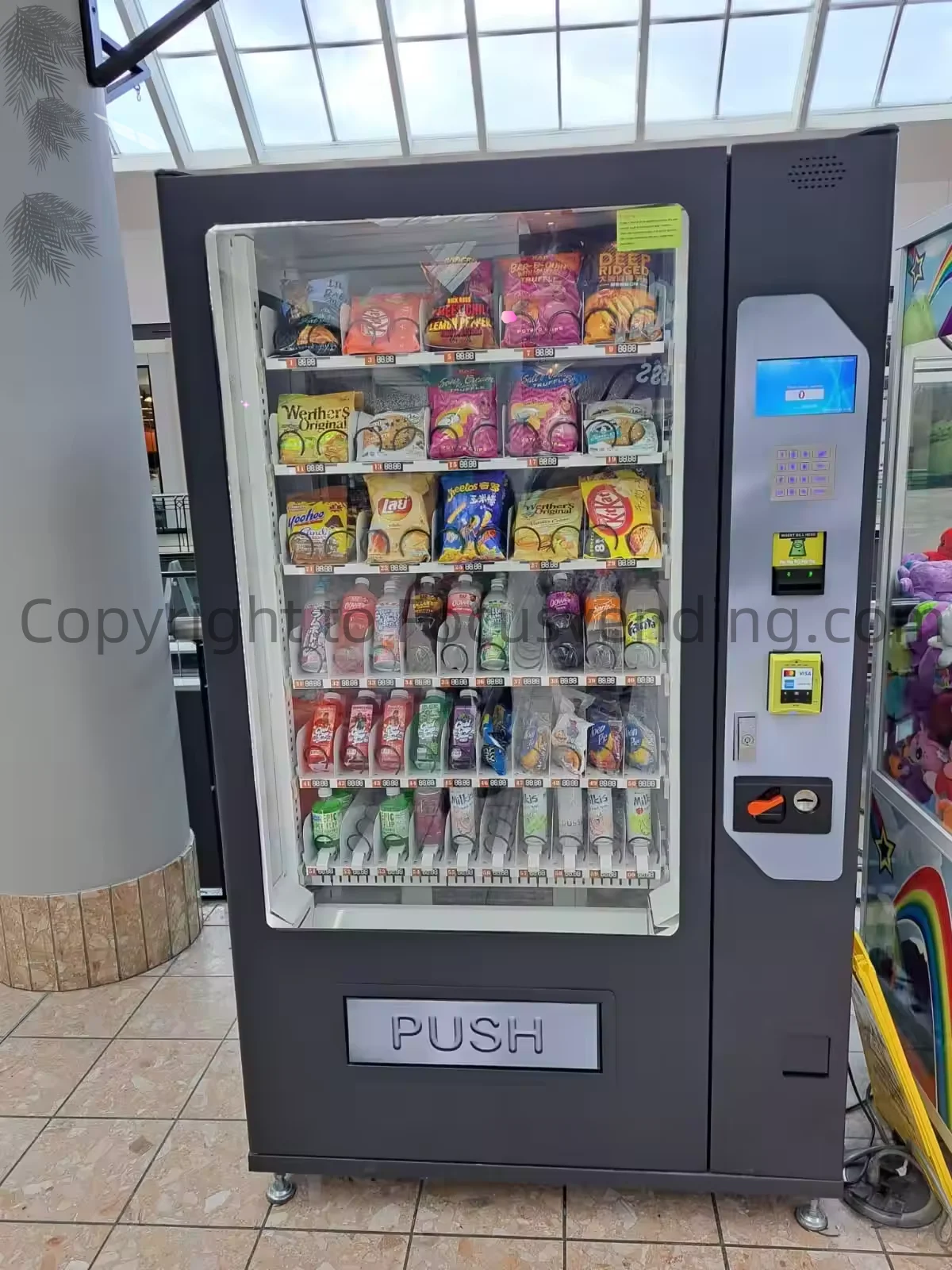 Vending Machine Snack and Drink, Cooling System, Nayax Payment for Sale Germany