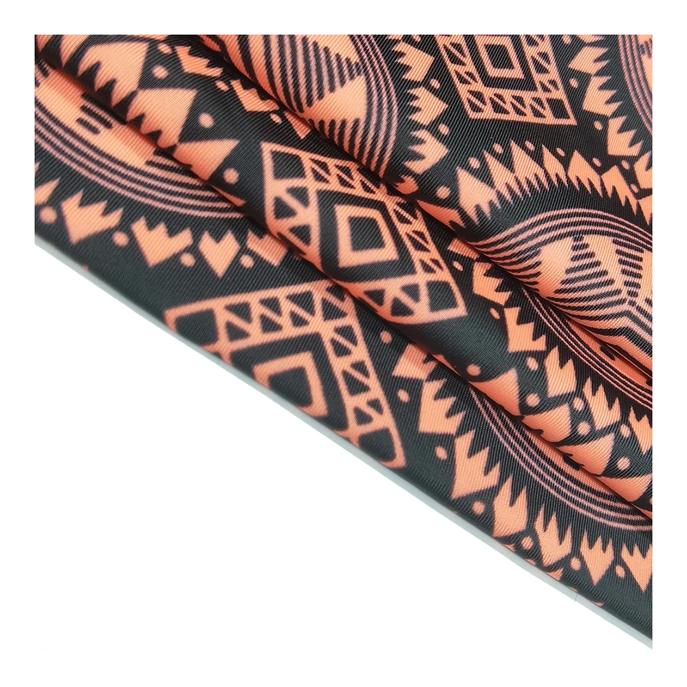 Soft Feeling Custom Design Accept Beachwear Swimwear Nylon Spandex  Fabric