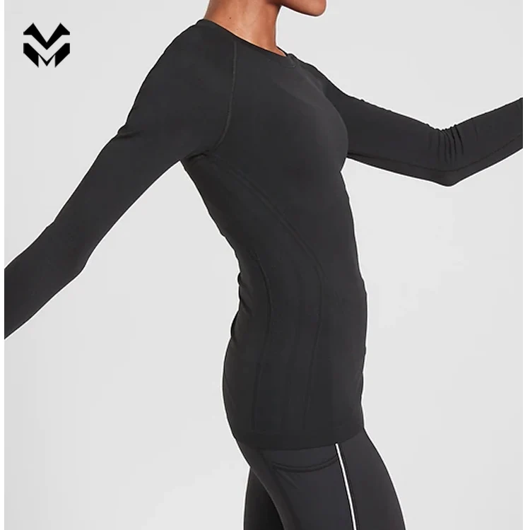 High Quality Workout  Fitness Sport Wear  Gym T-shirt  Sweatshirt  For Women Leisure Wear