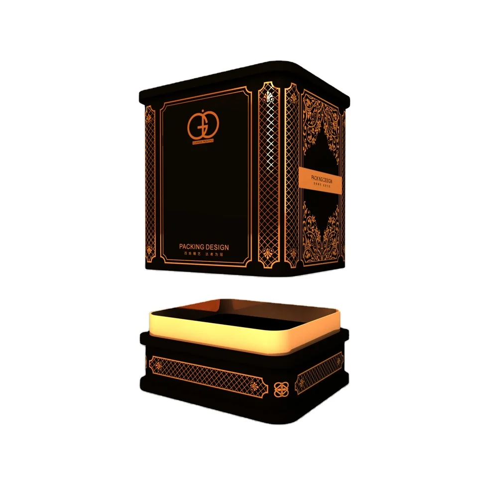 Luxury Cosmetic Packaging Gift Box Customized Wooden Perfume Box Wood Boxes For Perfume