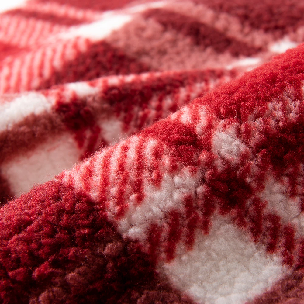 Wholesale of 100% polyester printed double-sided comfortable cotton velvet for clothing production in 2023