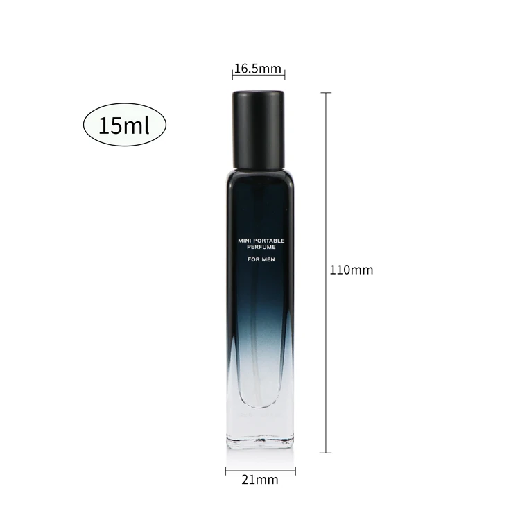 Custom packaging luxury design 15ml perfume spray bottle empty glass perfume bottle for perfume
