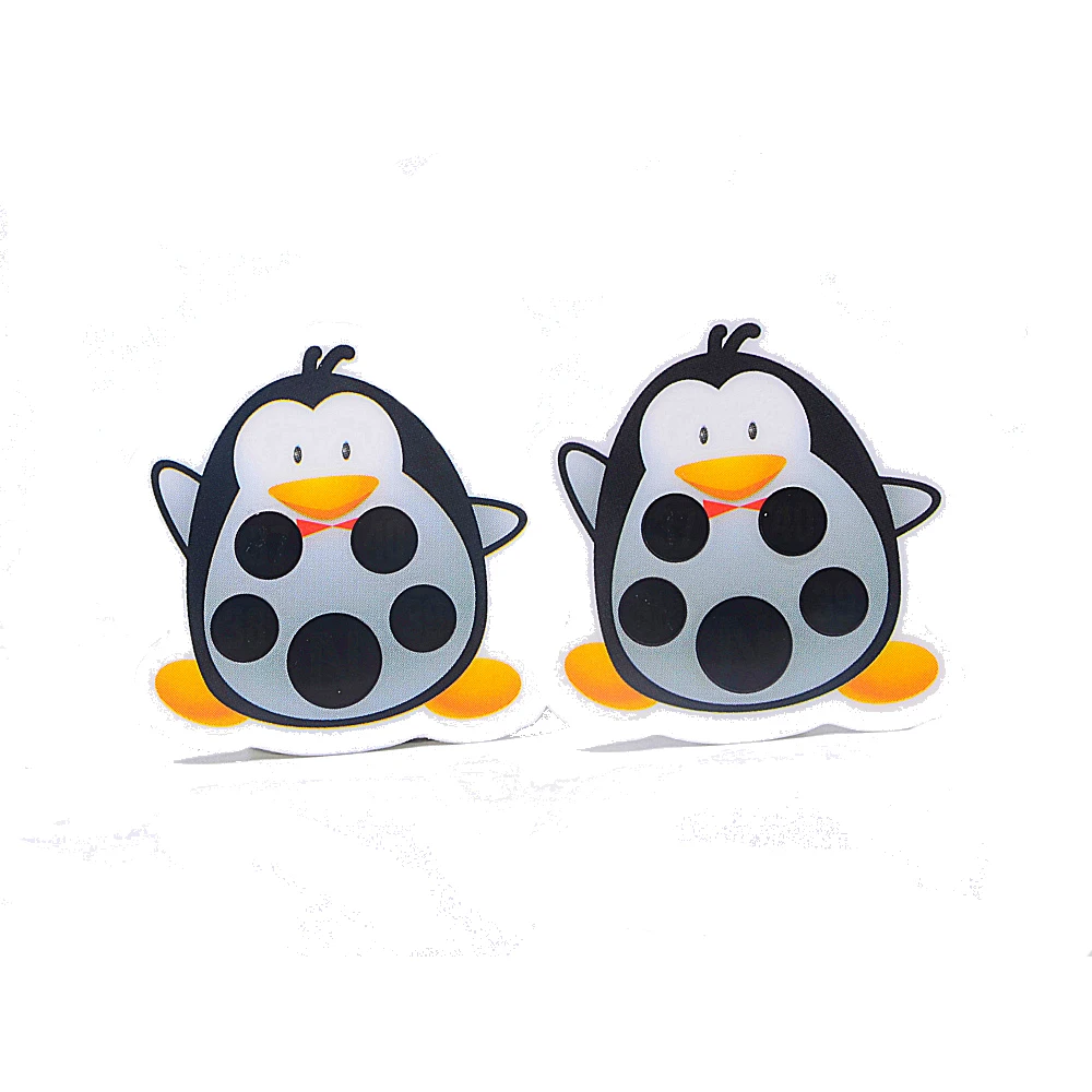 Wholesale Custom Baby Forehead Temperature Stickers Household LCD Color Changing ThermometerLCD Plastic Baby Fever Monitor