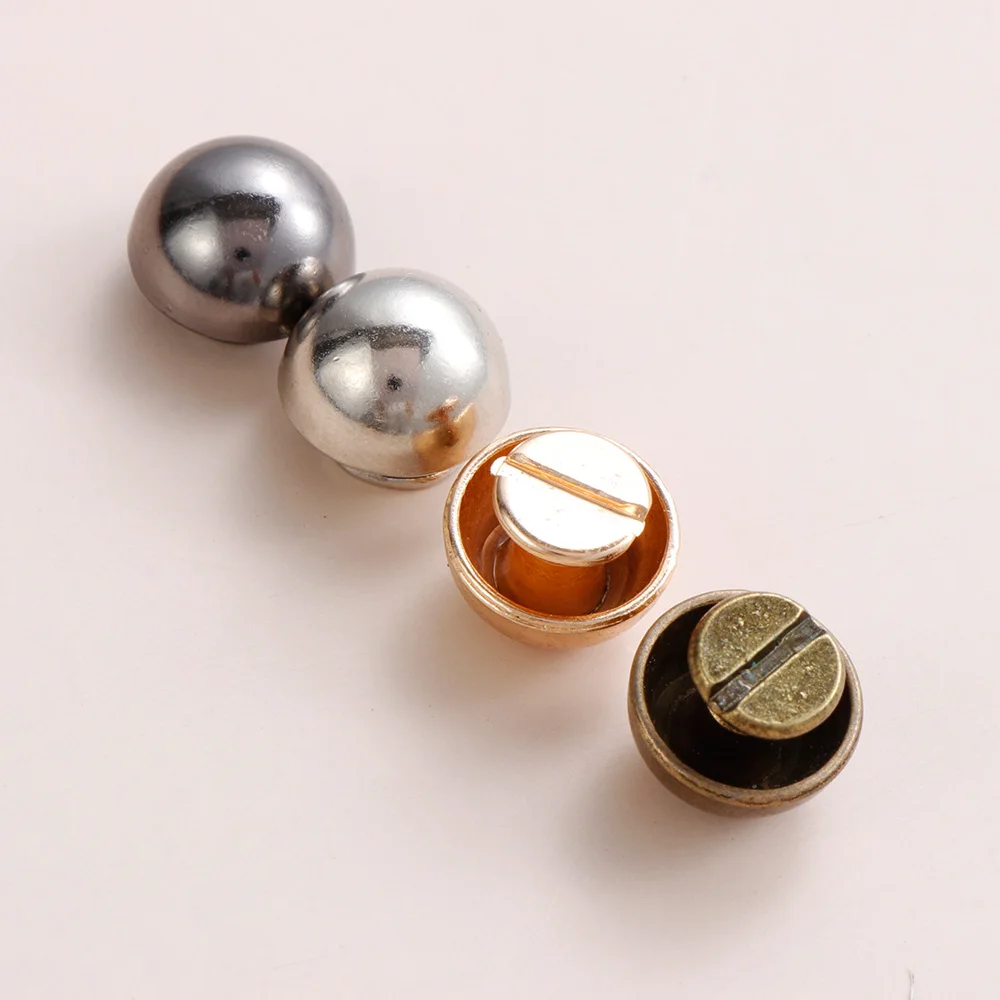 Antique Brass Rivets Leather Screw Stud Rivet Chicago Screw Rivet For Leather Craft