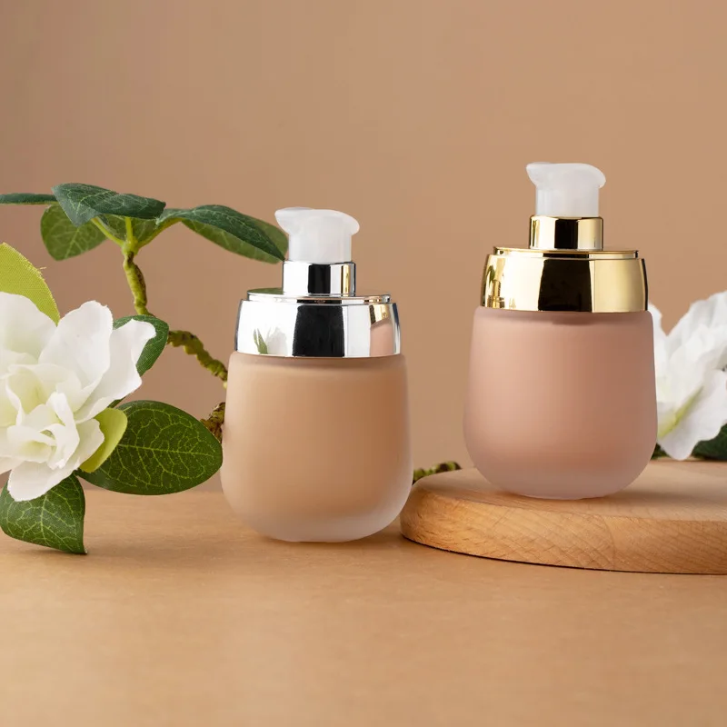 Custom white black skin foundation full coverage foundations makeup durable waterproof cream liquid foundation