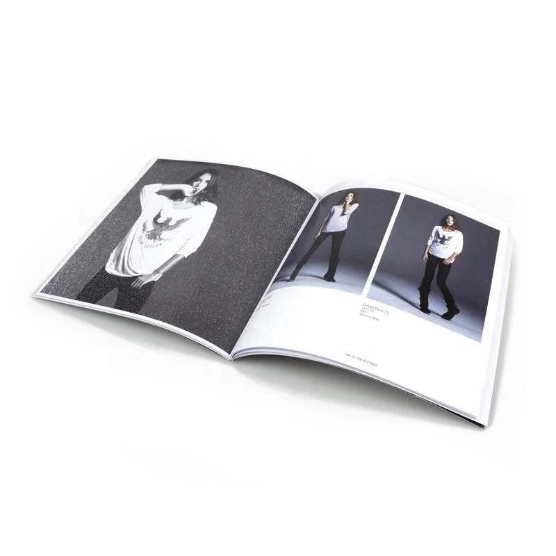 RTS 2022 Custom Printing Factory High-end Colorful uv logo Magazine Matt Finishing Novel Printing Softcover Book Printing