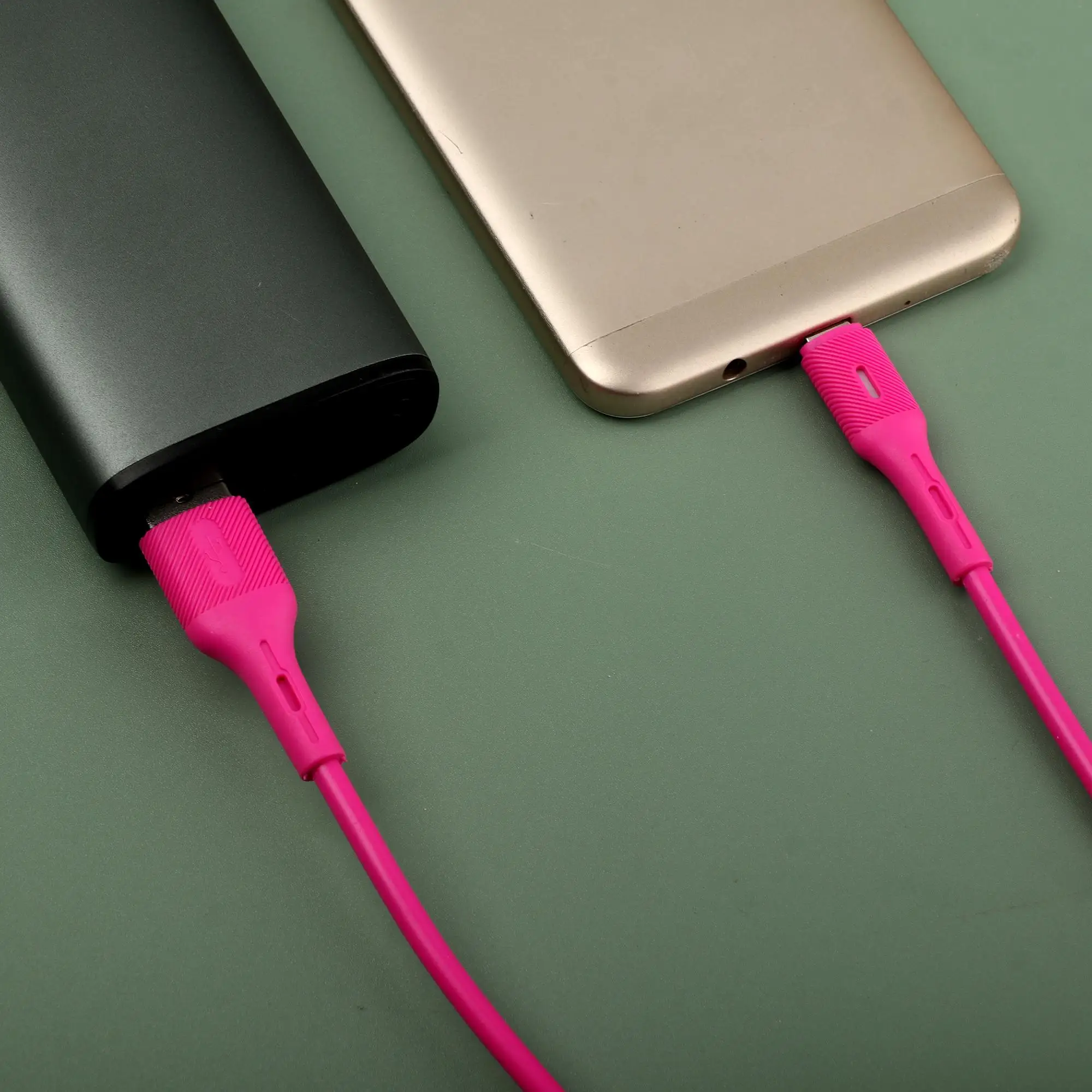 Somostel OEM cables & commonly used accessories mobile phone data cable charging fast With Light powerline USB cable