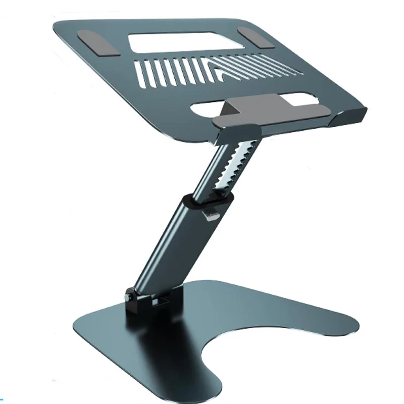 Heavy Duty Aluminum Alloy Upgraded Adjustable Computer Netbook Stand Laptop Computer Stand Holder with Heavier Base