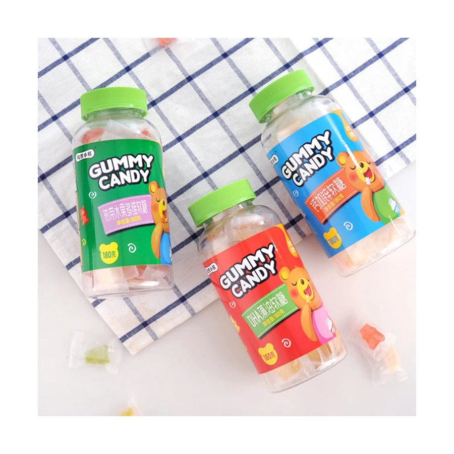 Взрослые Мультивитаминные сладкие конфеты в форме сердца фруктовые Gummy OEM изготовленная на заказ