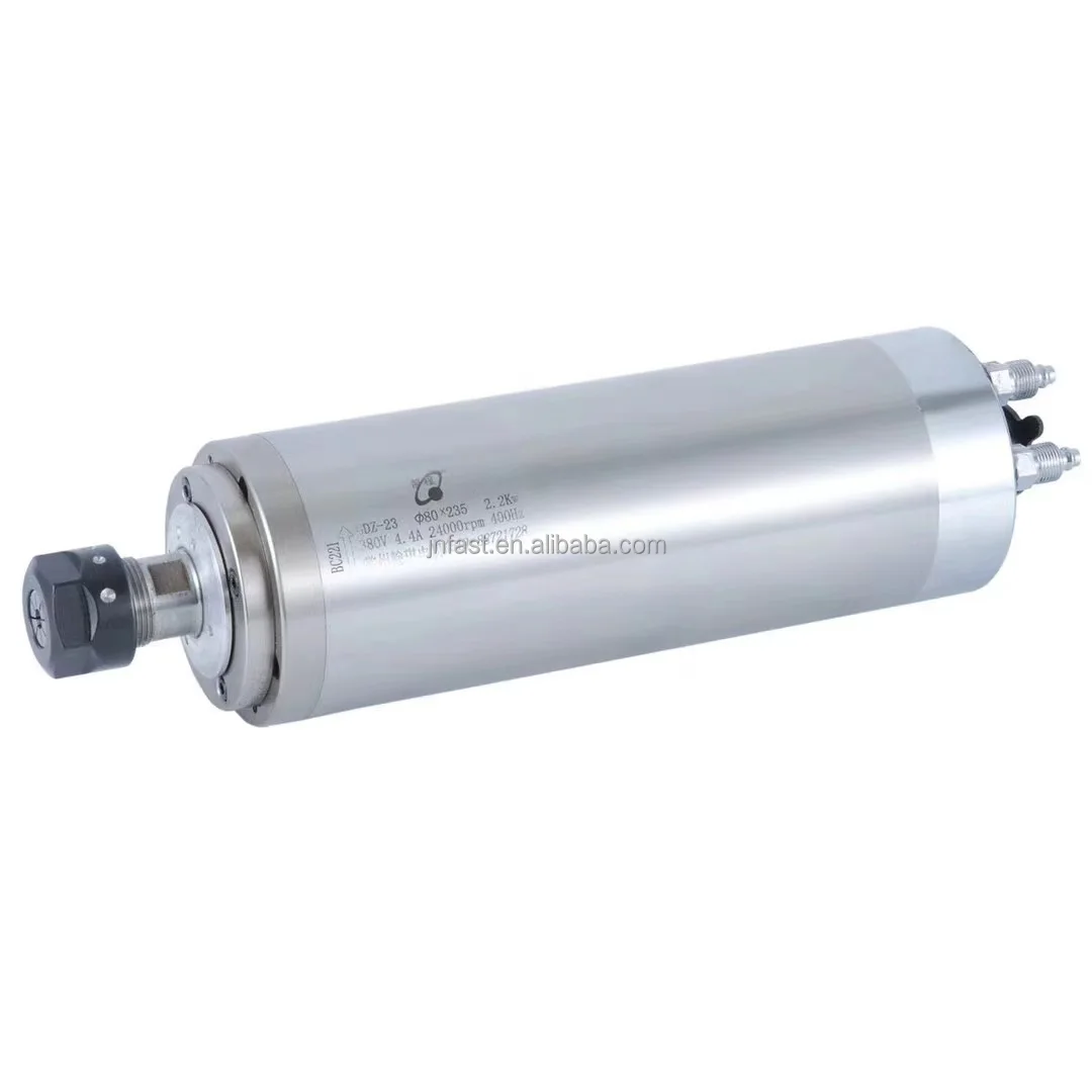 2.2kw CNC Router Spindle Motor 380V Machine Tool Spindle 24000rpm For CNC Milling Router