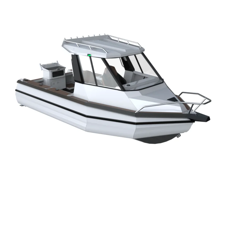 6.25 m craft welded deep V hull aluminum fishing boat and speed yacht