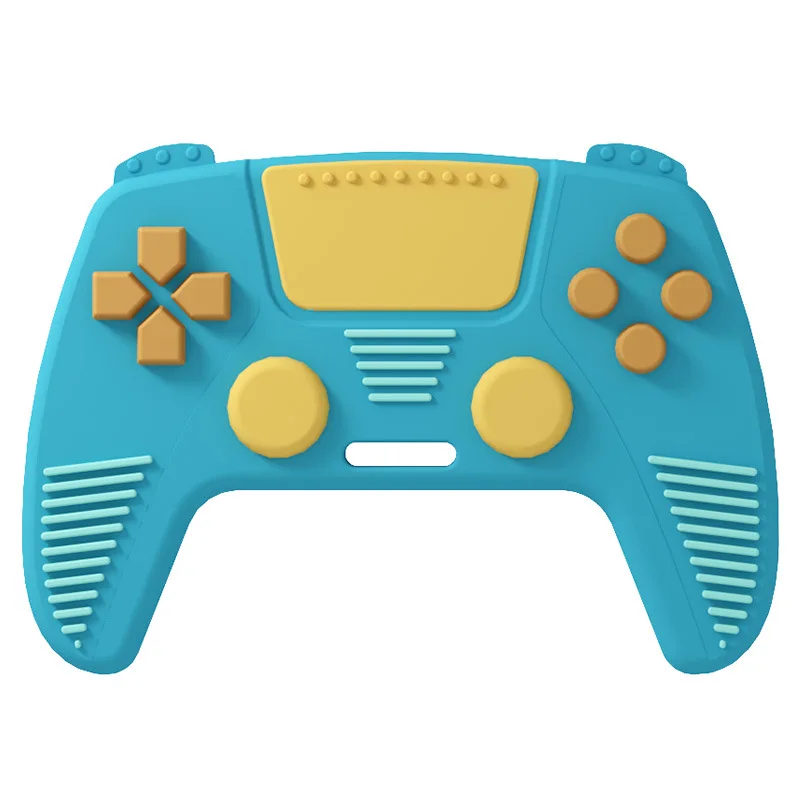 Safe Silicone Baby Teether TV Remote Control Shape Teether Rodent Gum Pain Relief Teething Toy Kids Sensory Educational Toy