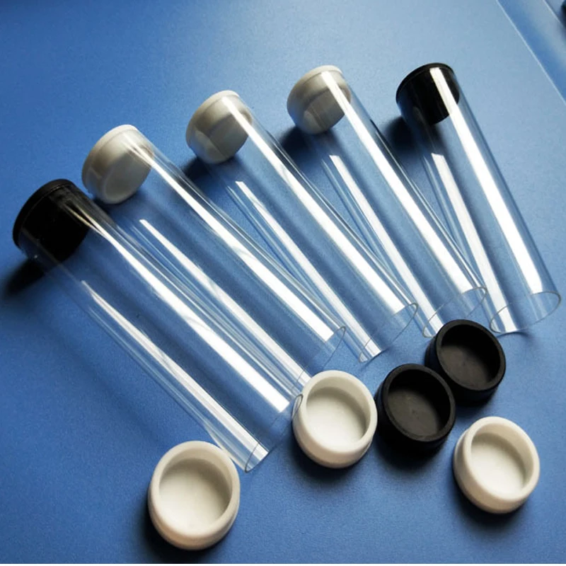 Customized Transparent Packaging Plastic Round Tube Clear Plastic Transparent package Pc Tube