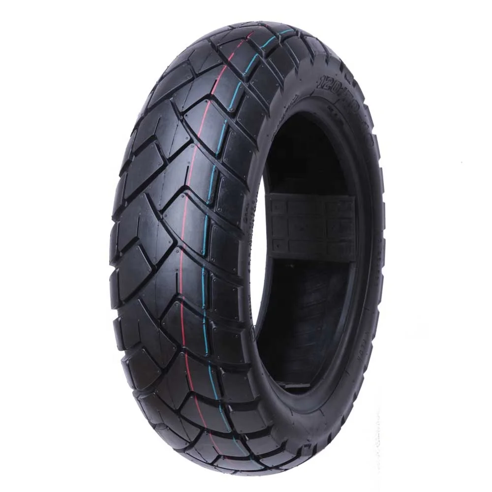Motorcycle Tyre 120/70-10 Chinese Wheel Fat Tire Scooter