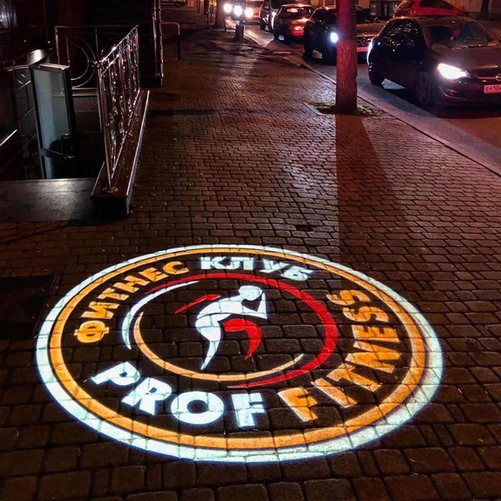 Brothers Unita Mini Portable cheap advertising lights 15W Gobo Projector LED for DJ KTV Bar malls