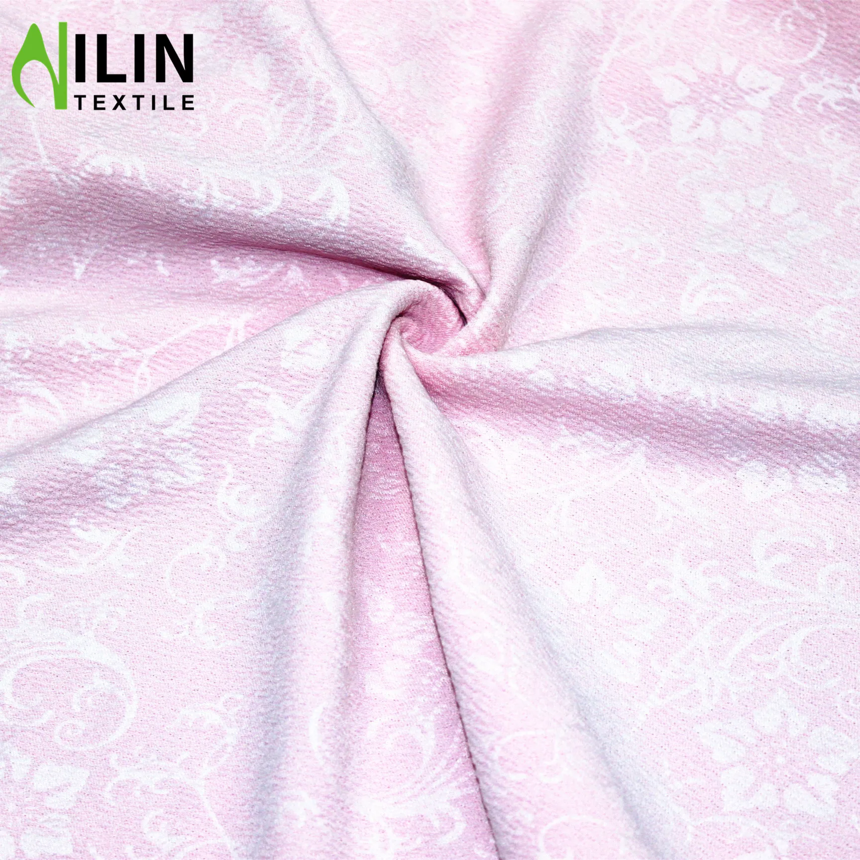 Soft and comfort Recycle Material Waffle Embossed Fabric Own Factories