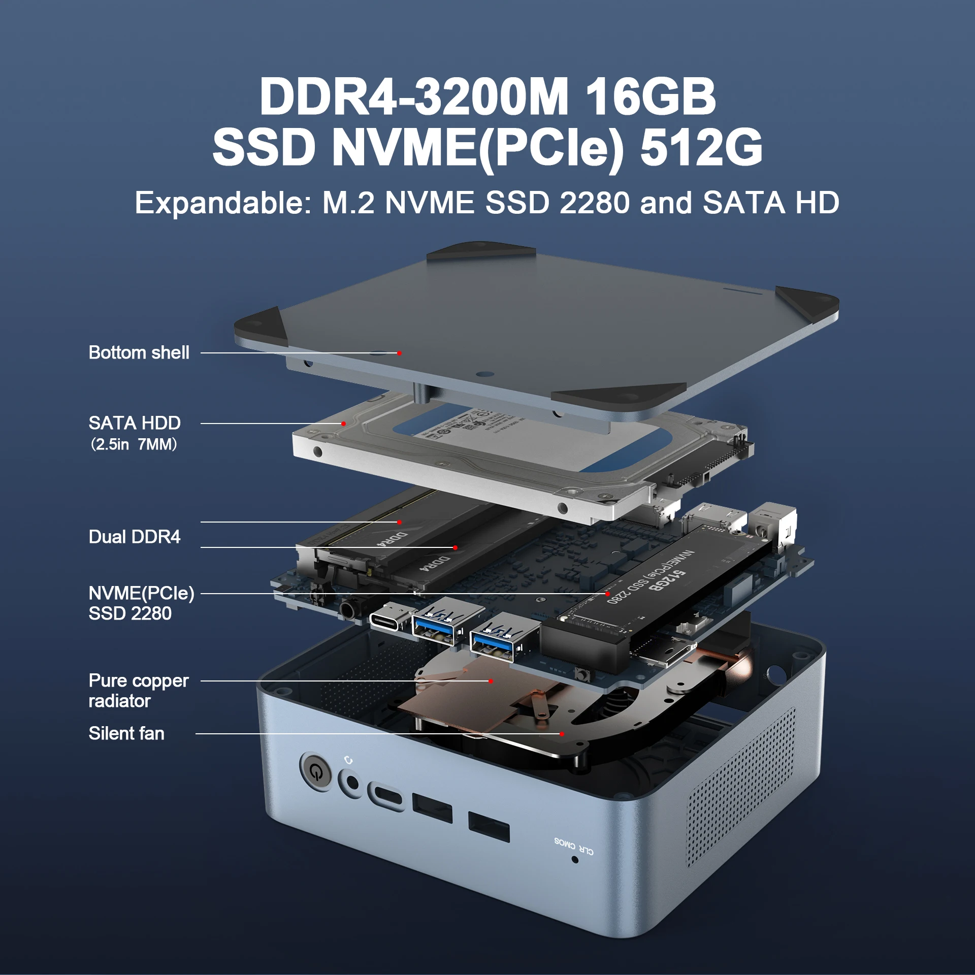 Gaming Computer I5 1135G7 intel Core i5 11th Gen mini pc gaming Win11 WIFI Dual Desktop computer Mini PC  Linux