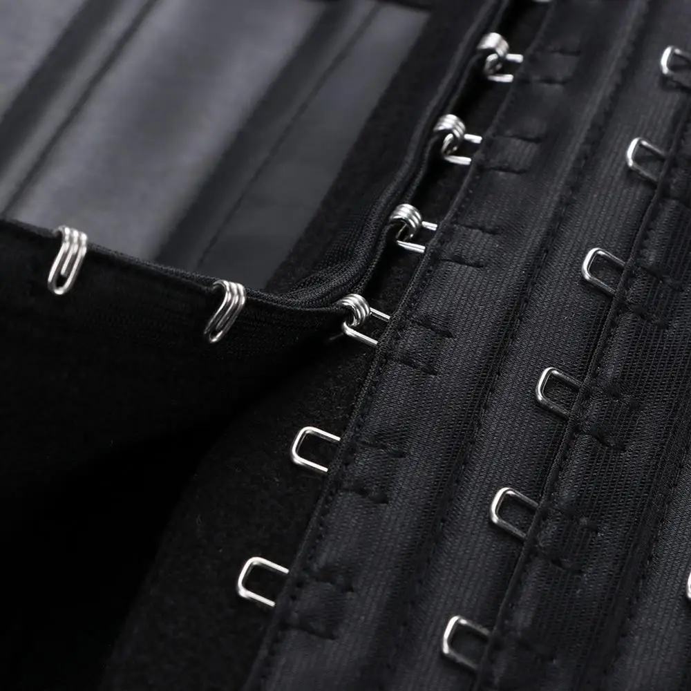 Direct Supply Shapewear Essentials Latex Firming Prendas moldeadoras Adjustable Buttoned 25 Steel Support Shaper Corset Vest