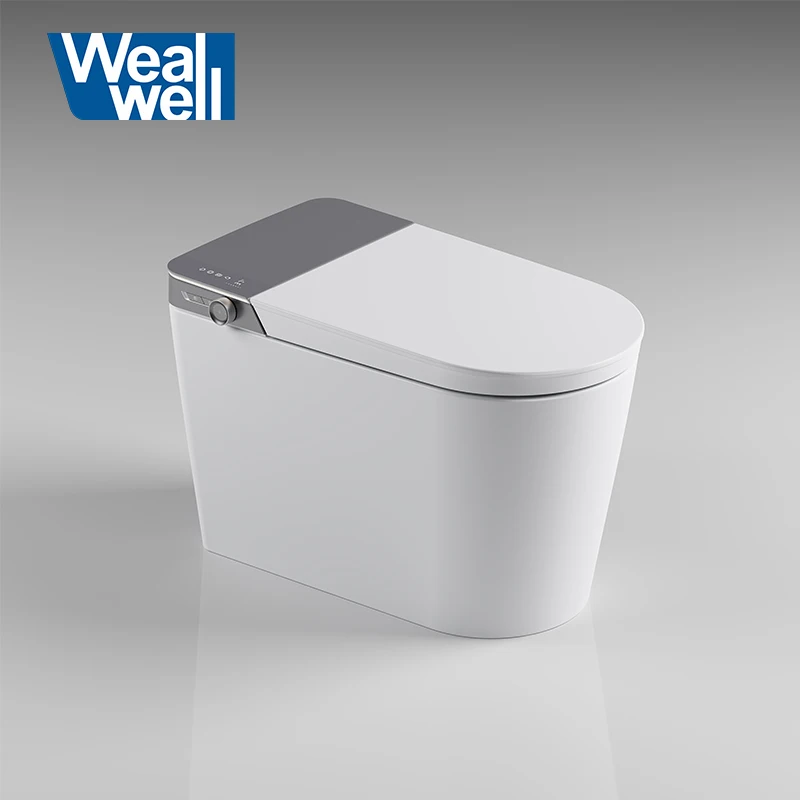 Bathroom Luxury One Piece Dual User Defined Instant Heating Hd Display Screen With E-foam Smart Toilet