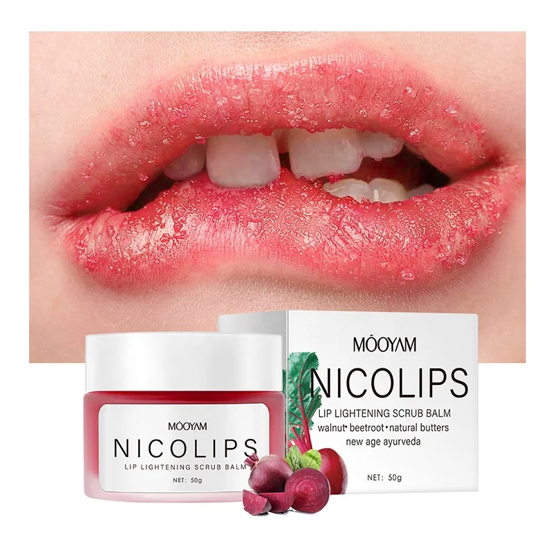 Скраб для губ NicoLips, увлажняющий, для губ