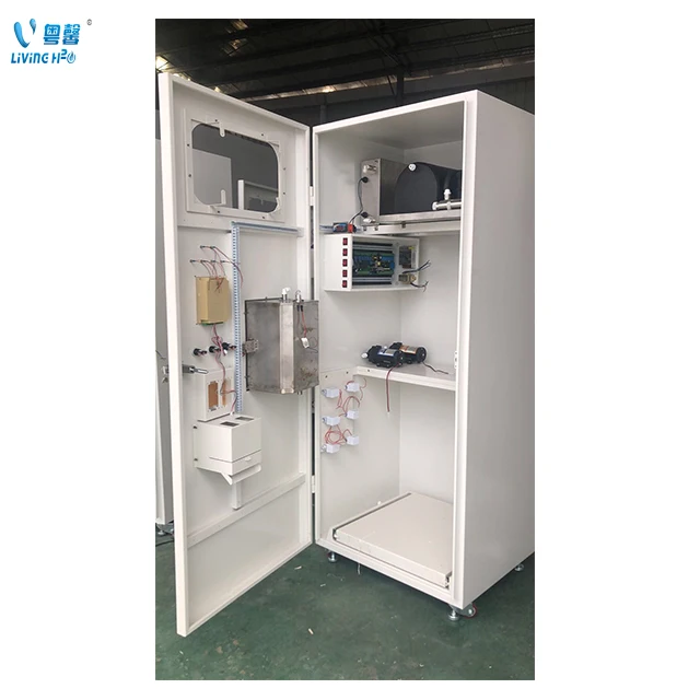 Alkaline water vending machine drinking mineral water vendor with coin operated