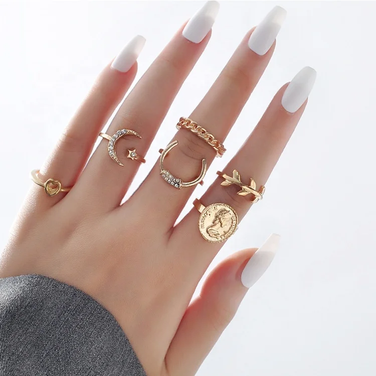 Anillo Para Hombre Owl Snake Animals Heart O Ring Custom Ring Women Rings