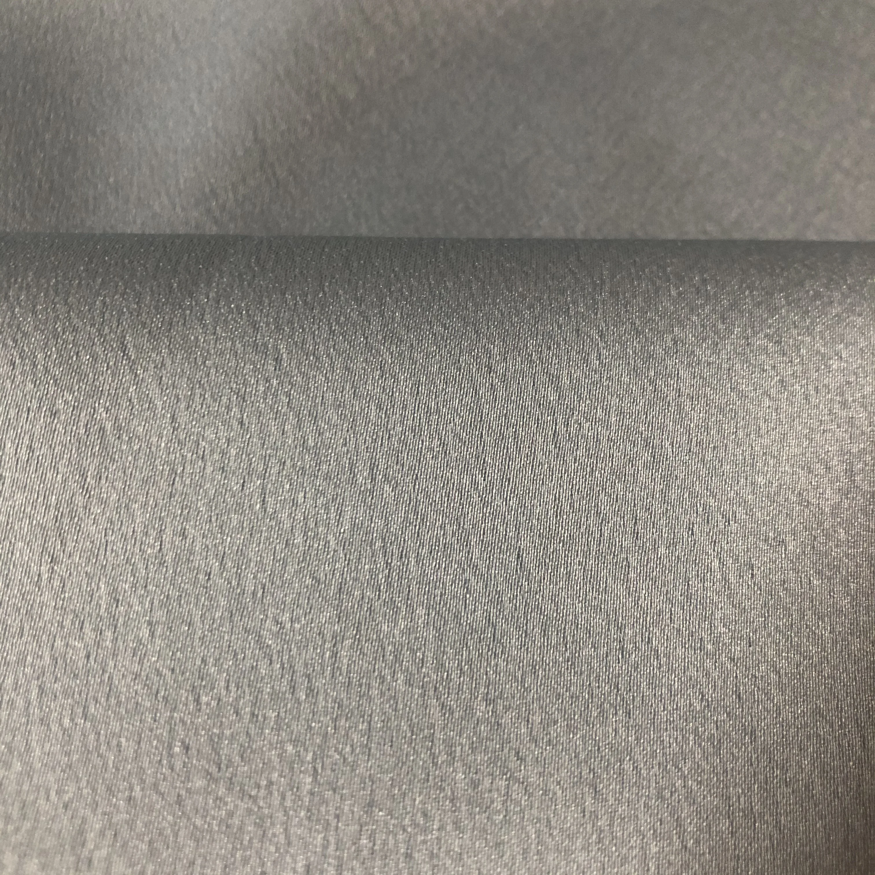 Repreve 100% recycled polyester satin moss crepe satin fabric for women clothing