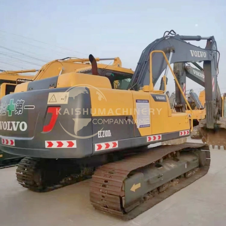 A large number of new Volvo 210D medium used excavators, as well as Komatsu 210/ Kobelco 210/ Sany 215, are powerful