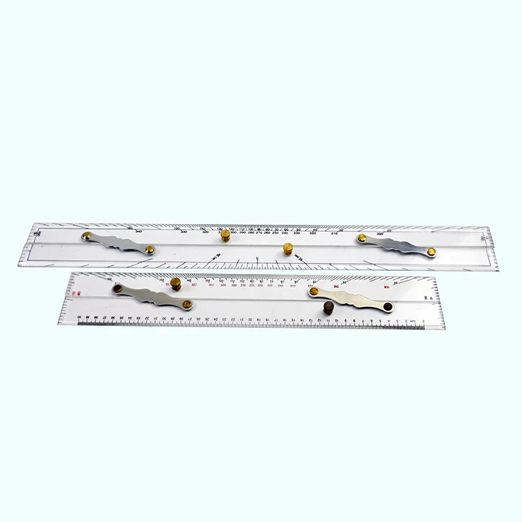 
IMPA371001 Marine Plastic Parallel Ruler Nautical parallel scale 450mm/600mm 