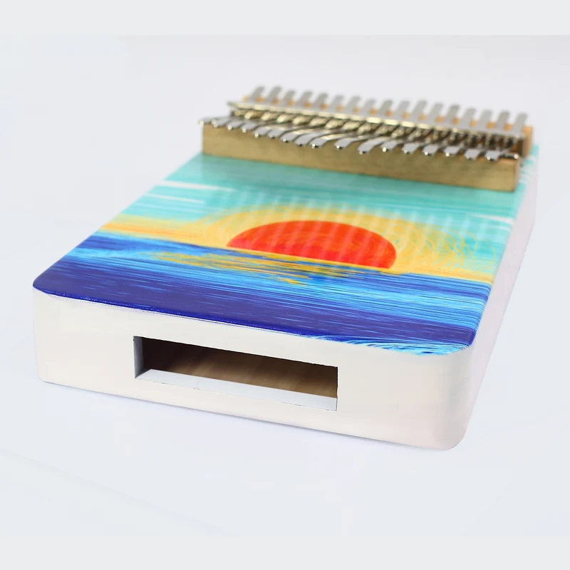 Wholesale price Custom 17 keys thumb piano Kalimba  Professional musical instruments Mbira for sale Factory Price