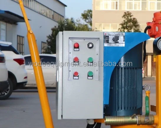 9m3/h Spraying Gunite Gunning Refractory Cement Sprayer Gun Dry-mix Shotcrete Fryer Machine