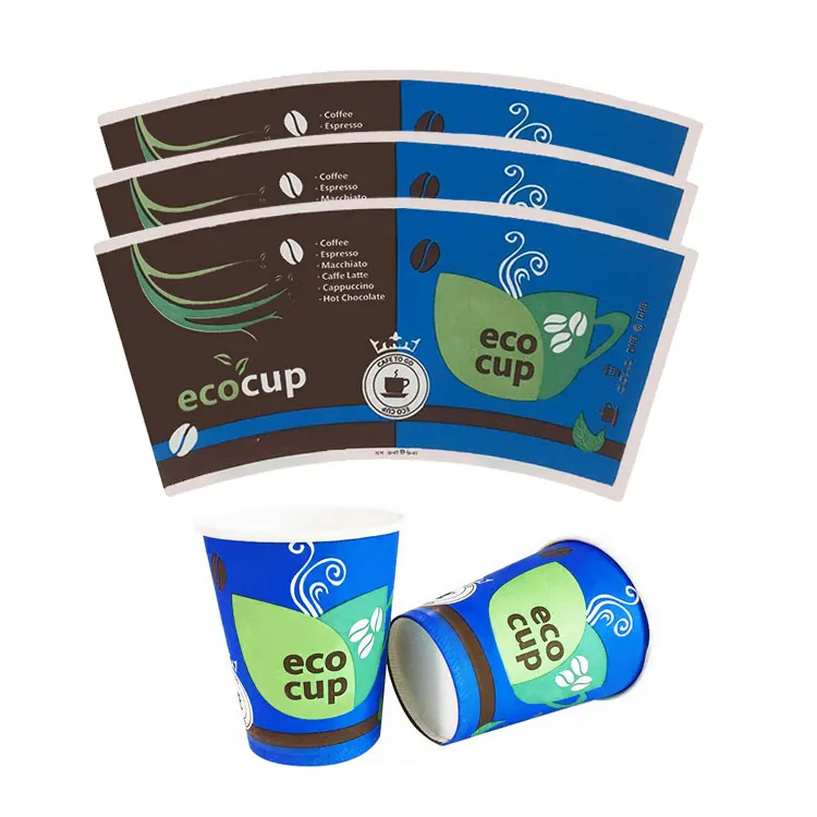 Popular in the Middle East raw materials for paper cups the of wood pulp style paper cup fan