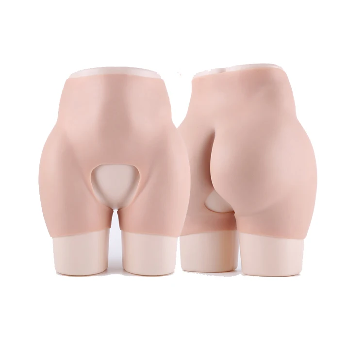 Wholesale Premium Crotch Less Silicon Butt Panties Pads silicon hips Push Up Underwear crossdresser panty