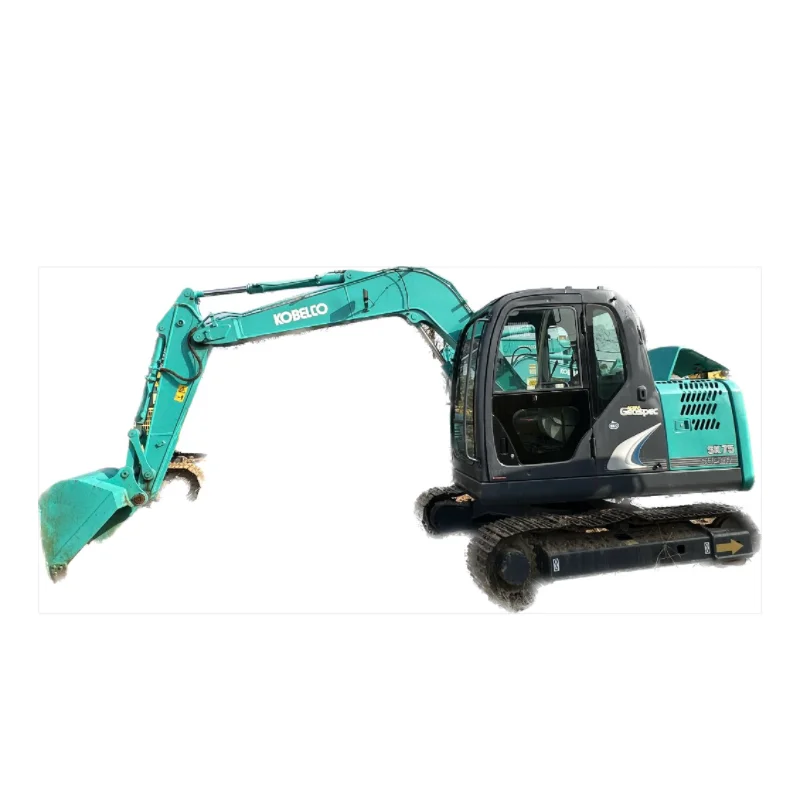 Kobelco SK75 excavator: Precision control for seamless operation.