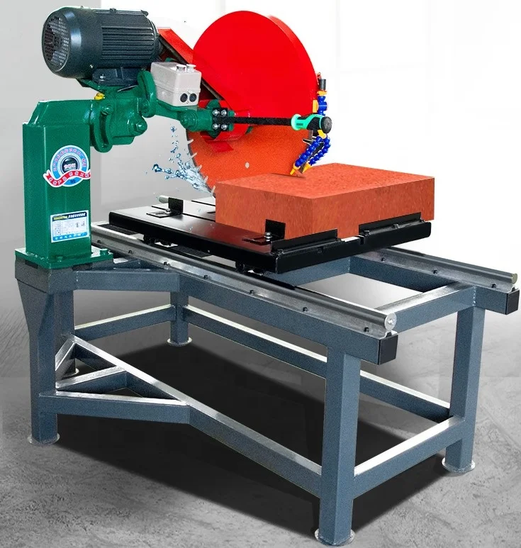 Factory for sales 23cm cutting deep Nature Veneer Diamond Electric Stone Cutting Machine For Laterite