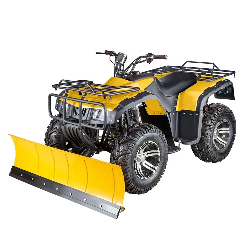 Utv со снежным плугом 4x4 Электрический гибридный снегоочиститель газовый удаление автомобиля лопата погрузчик для