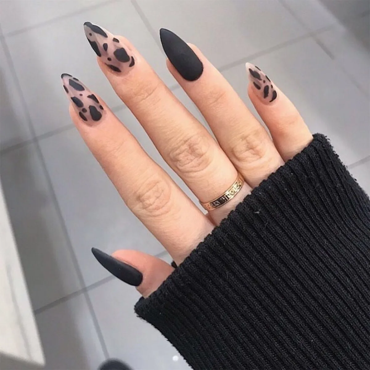 New Arrivals Long custom Coffin Marble Ballerina false acrylic glitter Christmas Holiday nails salon with Rhinestones